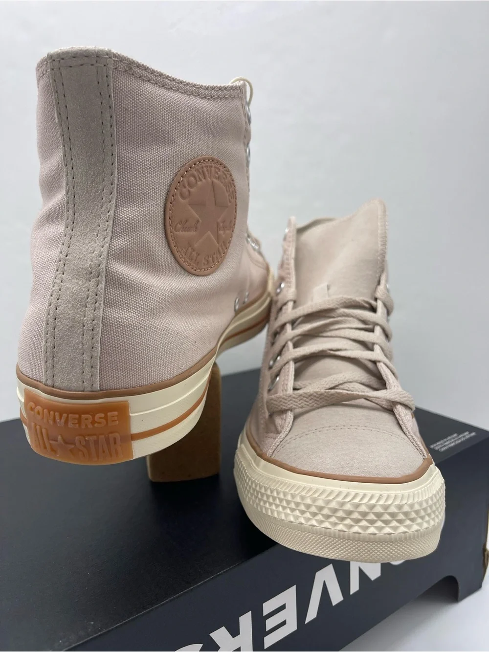 Converse M Sz11.5 CTAS HI WARM CLAY/VACHETTA BEIGE Sneakers High Top Canvas